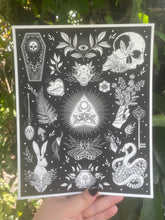 Load image into Gallery viewer, Tattoo Flash Sheets - Black