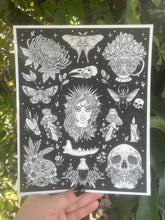 Load image into Gallery viewer, Tattoo Flash Sheets - Black