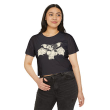 Load image into Gallery viewer, Goth Gizmo - Nostalgia Inspired Festival Crop Top
