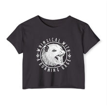 Load image into Gallery viewer, Whimsy &amp; Rage Opossum Festival Crop Top

