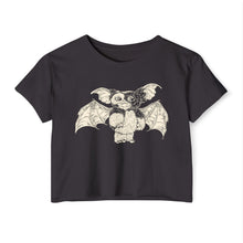 Load image into Gallery viewer, Goth Gizmo - Nostalgia Inspired Festival Crop Top
