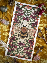 Load image into Gallery viewer, Sunshine - Floral Bee Art Print

