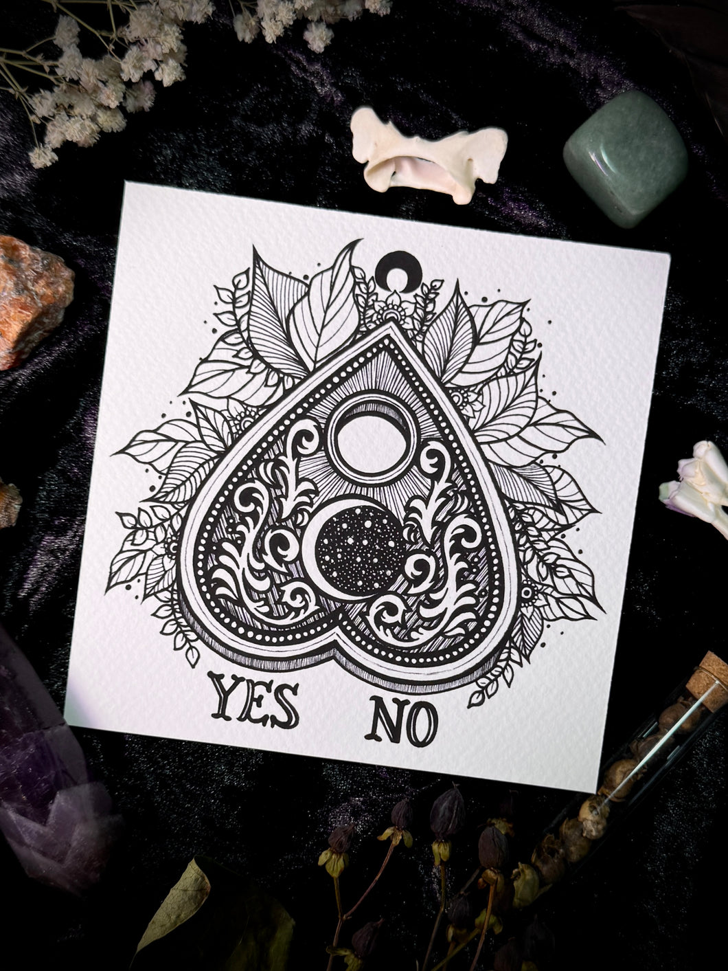 Floral Planchette