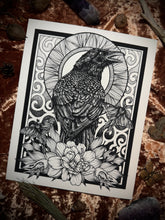 Load image into Gallery viewer, The Raven Art Print
