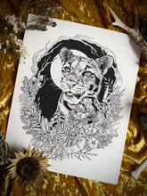 Load image into Gallery viewer, Clouded Leopard Art Print
