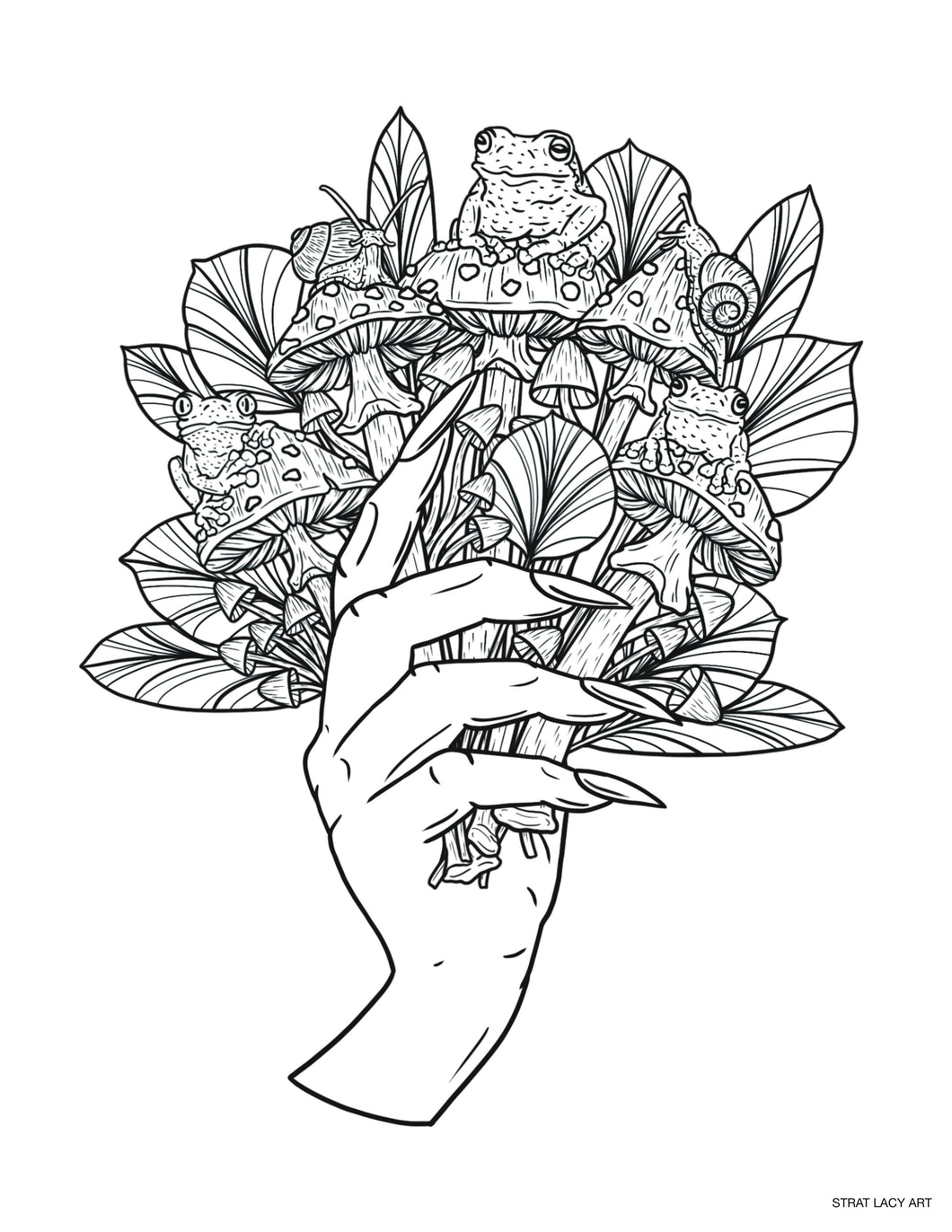 Bouquet Downloadable Coloring Page