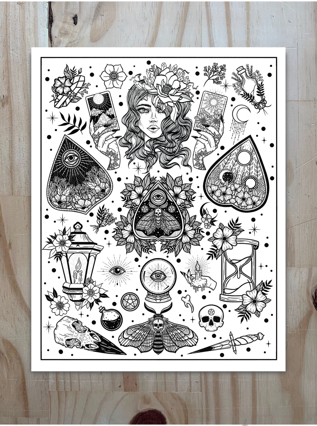 Tattoo Flash Sheet