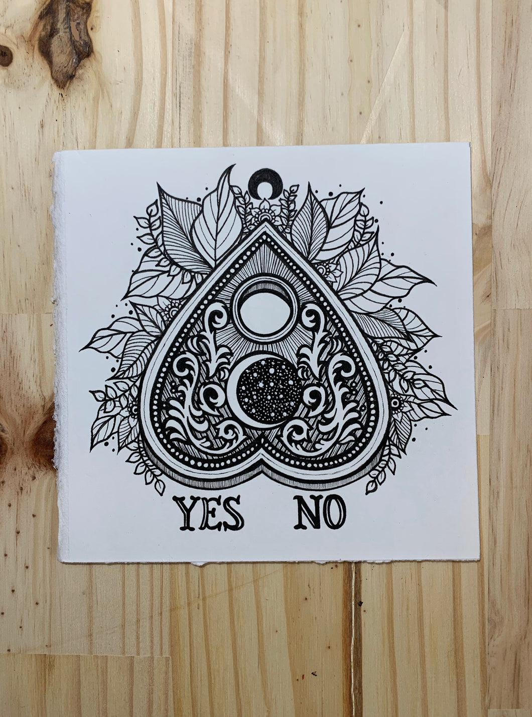 Floral Planchette