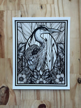 Load image into Gallery viewer, The Blue Heron Art Print
