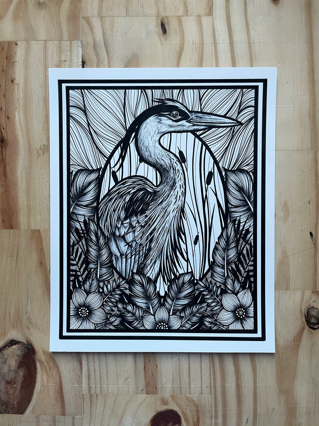 The Blue Heron
