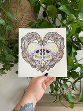 Load image into Gallery viewer, Love is Love - Rainbow Skulls Art Print
